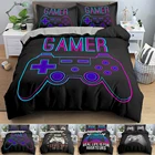 2020 модный геймпад Gamer С 3D принтом набор пододеяльников для близнецов полный комплект постельного белья королевского размера постельное белье Домашний текстиль для мальчиков