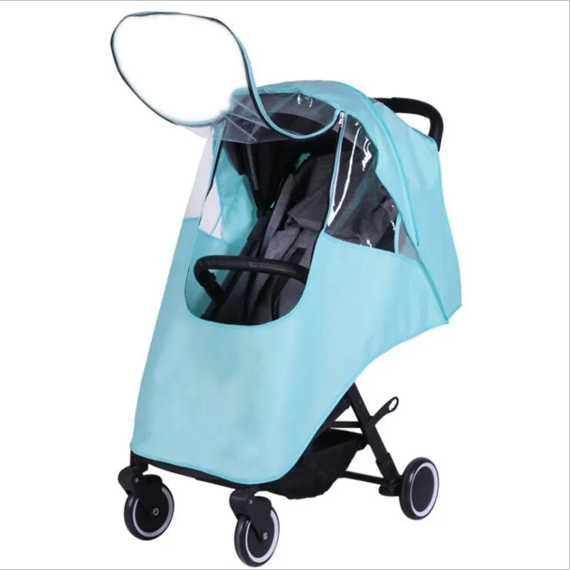 Baby Stroller Universal Waterproof Rain Cover Wind Dust Shield For Strollers Accessories Cubierta De Lluvia 2021 New Style | Мать и