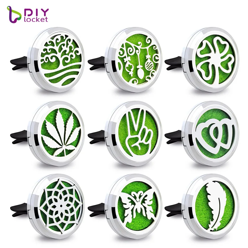 30 мм нержавеющая сталь + сплав автомобильный диффузор эфирных масел модный