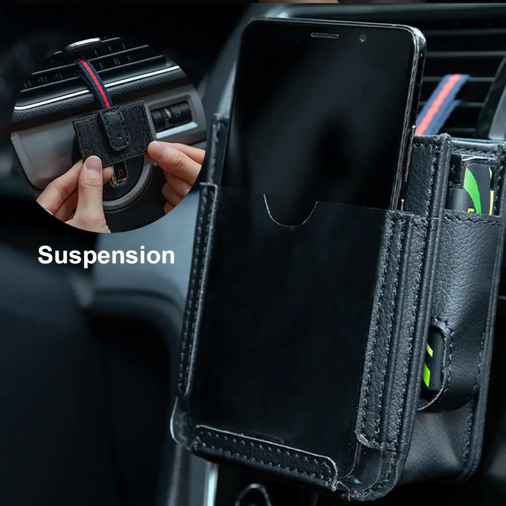 Automotive Supplies Outlet Storage Bag In Car Multifunctional Vehicle Mobile Phone Hanging Creative Box | Дом и сад