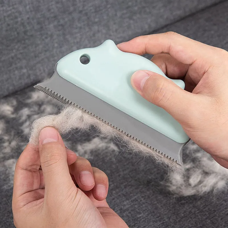 

Pet Cat Dog Hair Remover Brush Portable Kitten Puppy Cleaning Brush Home Clothes Sofa Pets Hair Clean Supplies