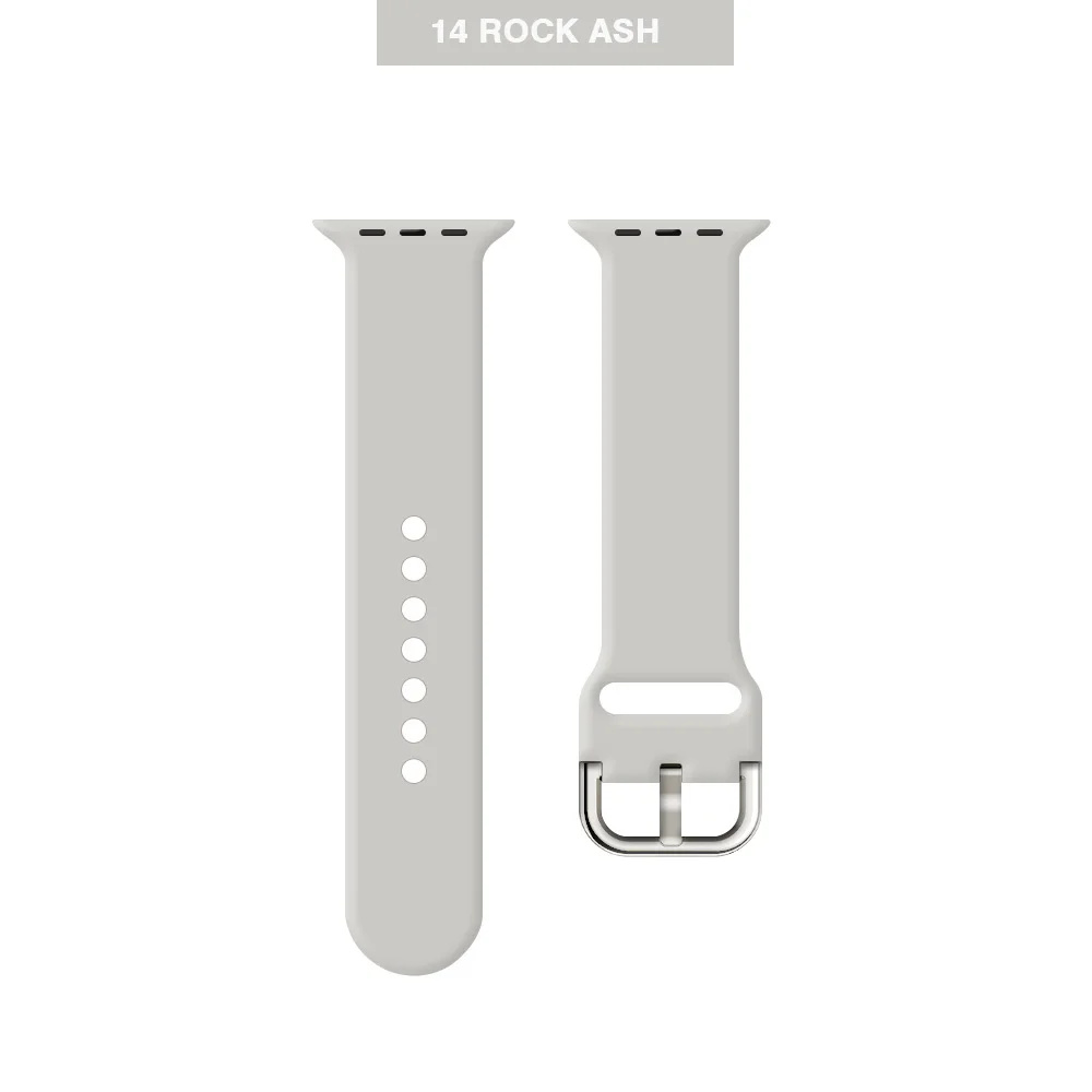 Retro white Мягкий силиконовый сменный спортивный ремешок для 38 мм Apple Watch Series1 2 42 мм наручный браслет ремешок для iWatch Sports Edition MU SEN - Цвет ремешка: Retro white