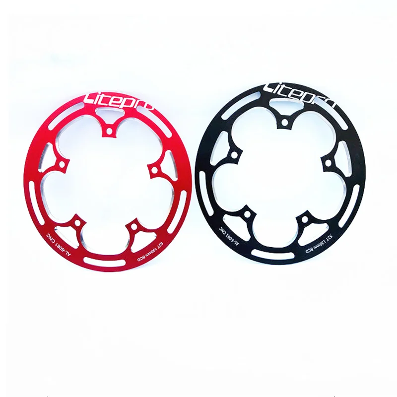 Litepro супер светильник велосипедная Звездочка с предохранителем 130 BCD 52/53T складной