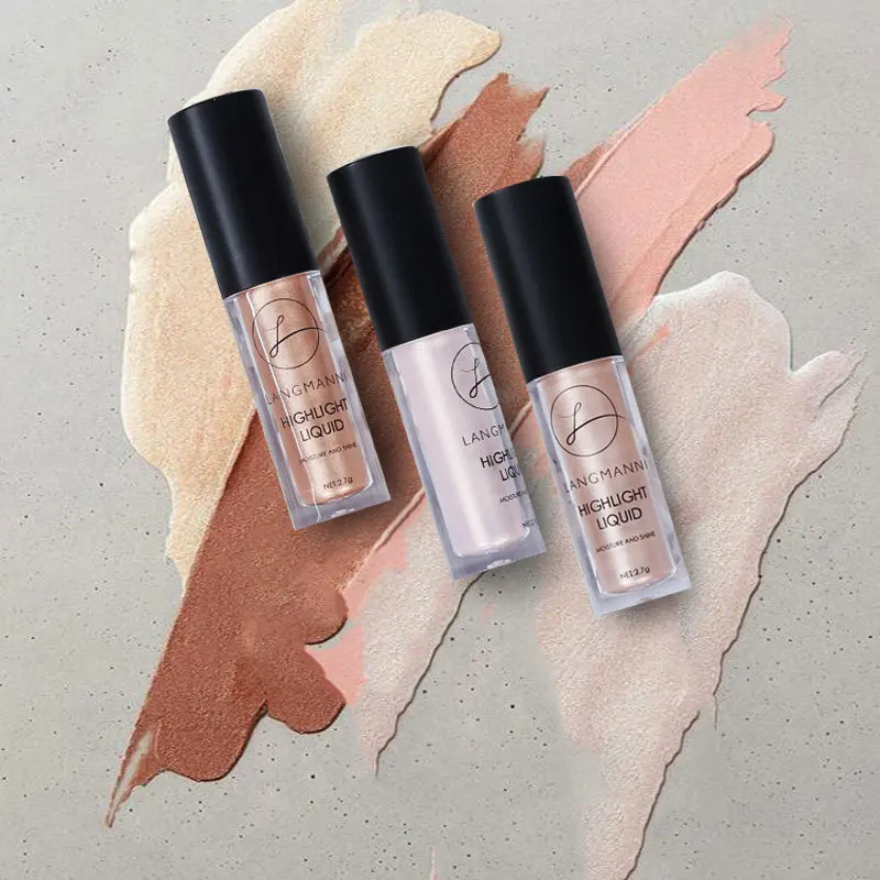 Блестящий хайлайтер Осветляющий тональный крем для лица и тела натуральный