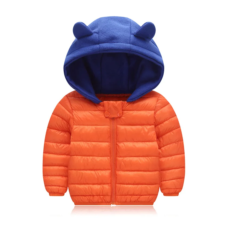 Детская зимняя куртка теплое пальто для маленьких мальчиков Милая одежда