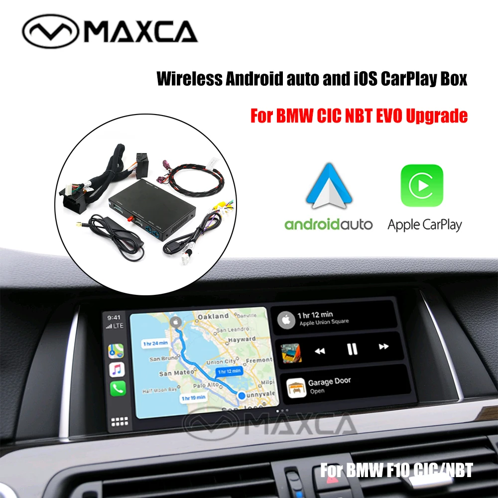 Беспроводной Carplay Android автомобильный интерфейсный бокс для BMW F01 F02 F07 F10 F11 F15 F20 F25 F30