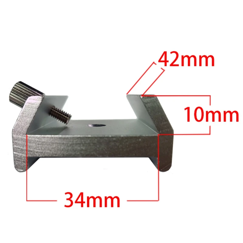 Универсальный паз в форме ласточкиного хвоста с фиксирующим винтом