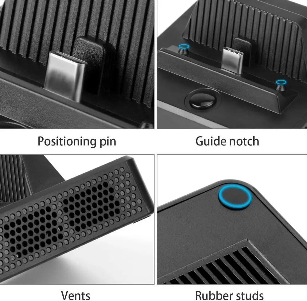 Зарядная док станция для Nintendo Switch с портом USB Type C и поддержкой передачи данных