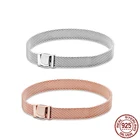 Женский браслет из серебра 925 пробы с подвесками