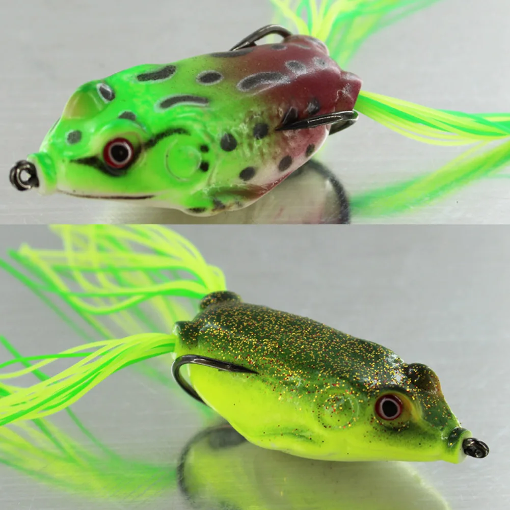 Приманка лягушка Ray Лягушка Topwater рыболовный воблер мягкие наживки для рыбалки