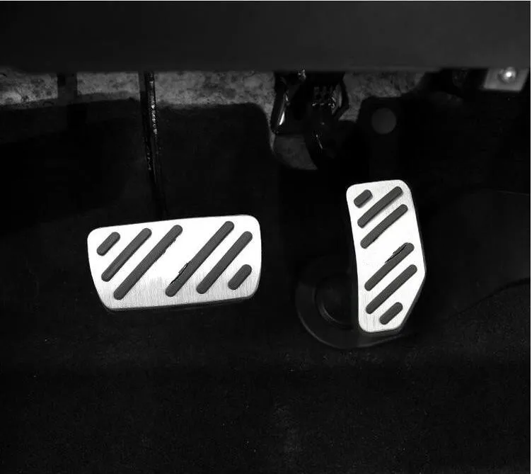 Накладки на ножку топливного тормоза нескользящие накладки педали акселератора