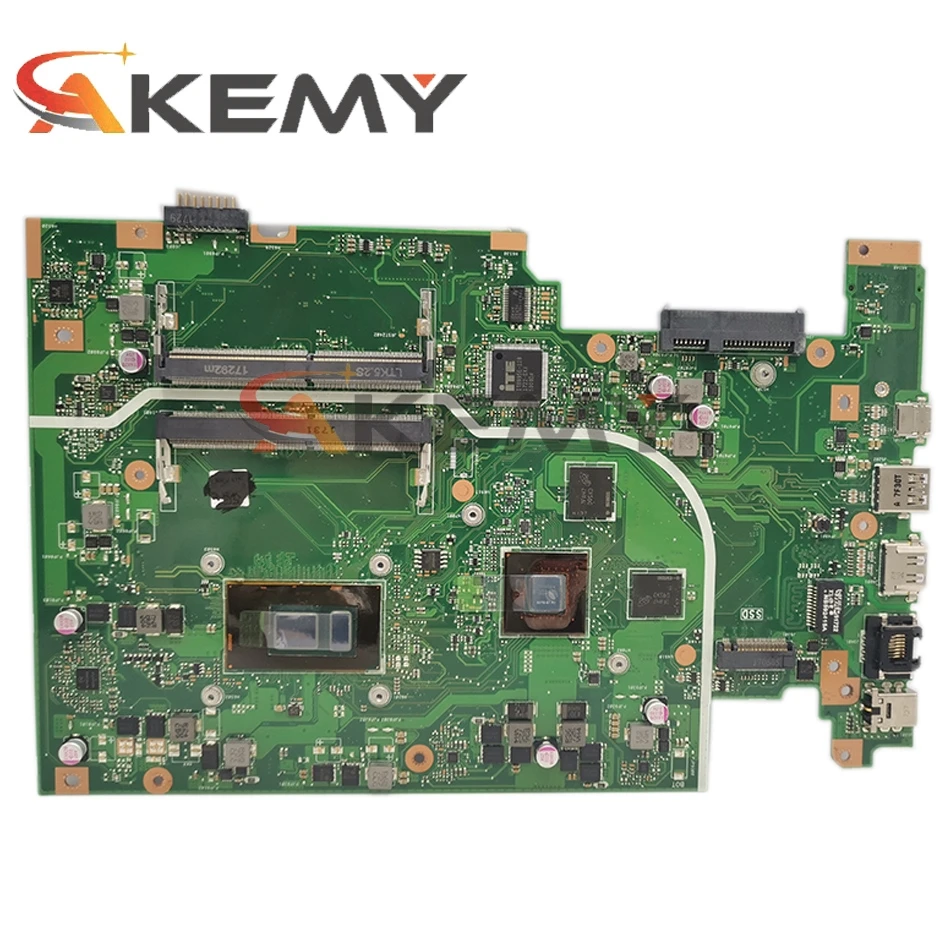 Günstig Akemy X705UN Mianboard Für ASUS X705UQ X705UN X705UB X705U Laptop Motherboard 100% Test OK I7-7500 CPU V2G