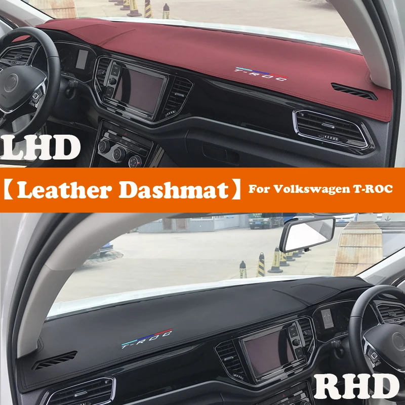 

Кожаный коврик для приборной панели, аксессуары для автомобиля, чехлы для приборной панели, подушка, коврик для приборной панели, козырек от...