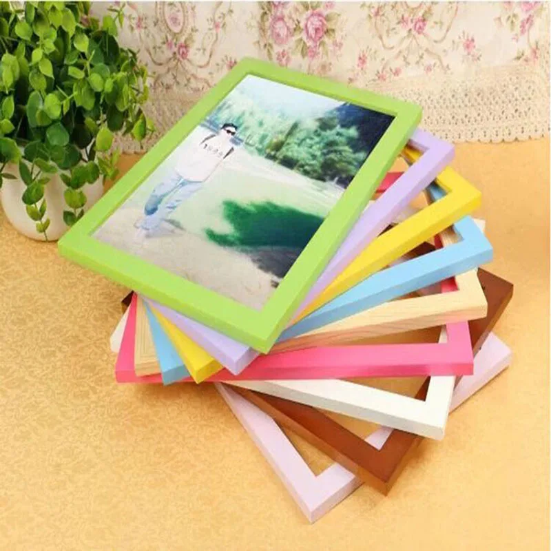 5 шт. мини-фоторамка цветная фоторамка для холодильника детская художественная
