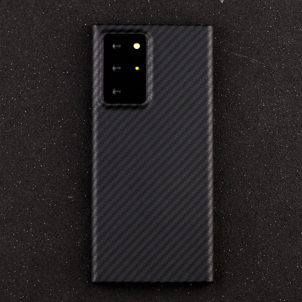 

Aramid Fiber Phone Case for Samsung Note20 Ultra S20 Plus S10 Note10 Minimalist Shell Ultra Thin Durable Carbon Fiber Slim Cover