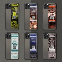 phone case matte transparent for iphone 7 8 11 12 s mini pro x xs xr max plus clear mobile bag
