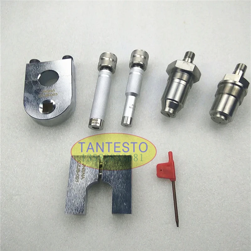 For DELPHI E1 E3 EUI EUP Common Rail Injector Disassemble Clamp Injection Pressure Test AHE Trave Measuring Tool Set |