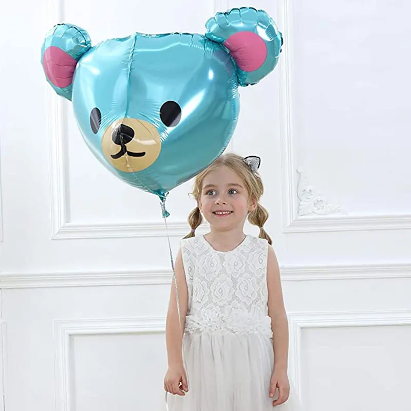 

1pc New Bear Foil Balloons Wedding Valentine Decor Birthday Party Decorations Air Helium Globos Baby Shower Gift Kids Bear Toys