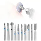 Набор из 10 штук в штучной упаковке фрез для маникюра и аппарата для украшения