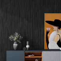 modern solid color straw wall papers black wine redwaterproof pvc wallpaper for living room bedroom walls mural papel de parede