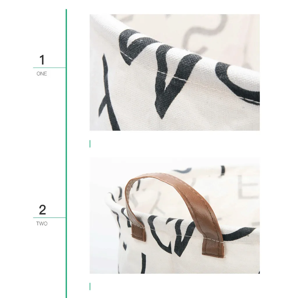 Очень большое домашнее ведро для белья холщовые листы сумка хранения игрушек