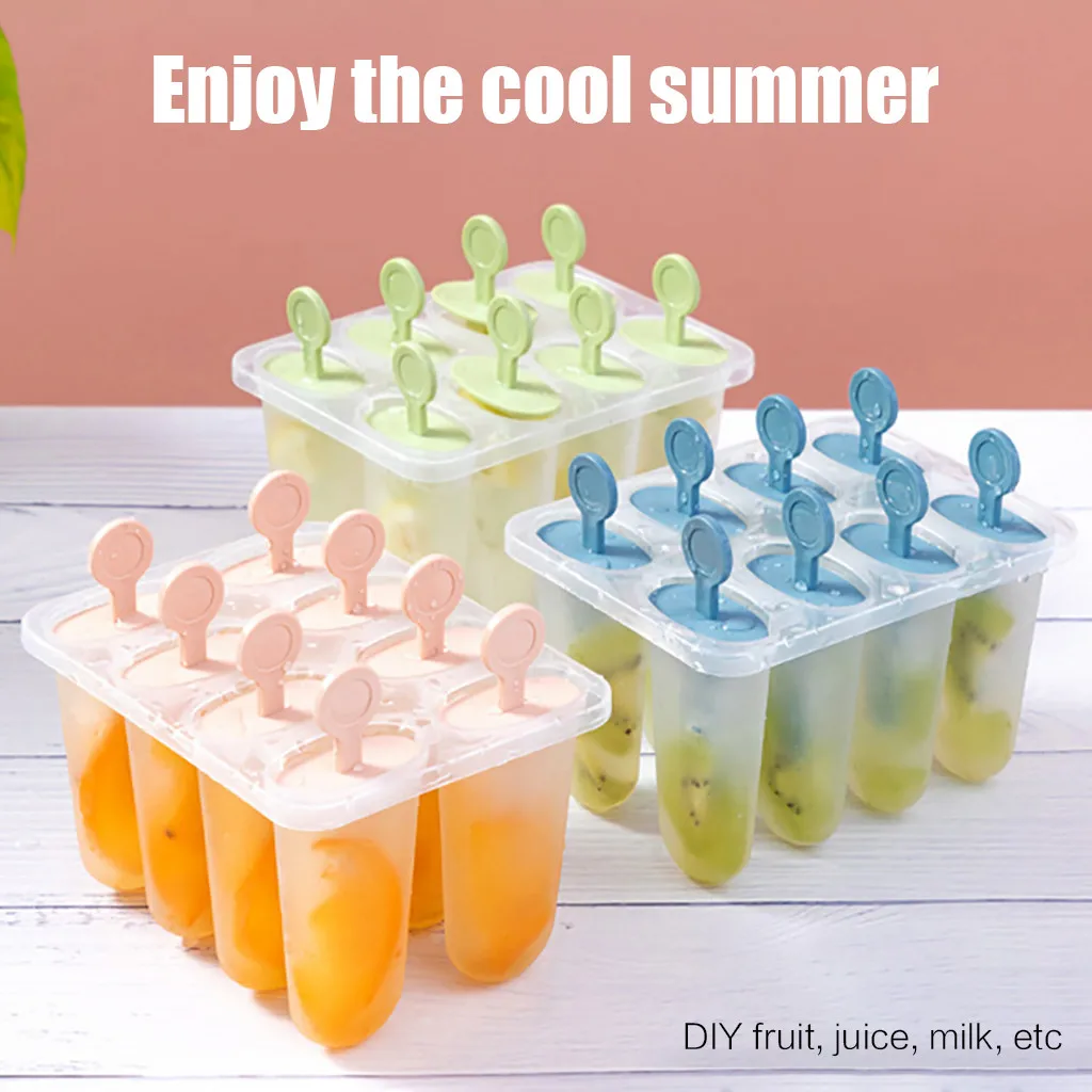 Многоразовые формы для мороженого набор из 8 палочек льда держатель ледяных
