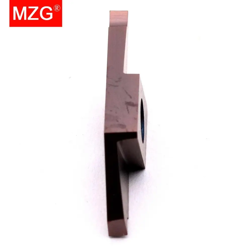 

MZG 10PCS CTP FRN ZP15 CNC Machining Toolholder Small Parts Cutting-off Grooving Stainless Steel Solid Carbide Inserts