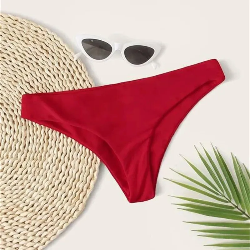2020 горячая Распродажа стринги купальники женские бикини сексуальные однотонные
