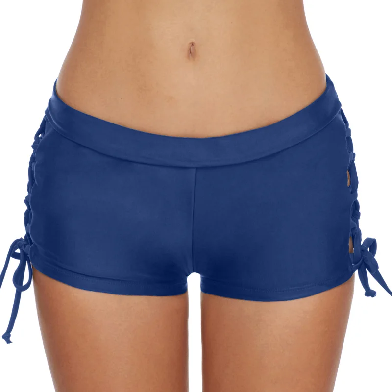 Riseado сексуальные на шнуровке бикини низ шорты для мальчиков купальники женщин 2021