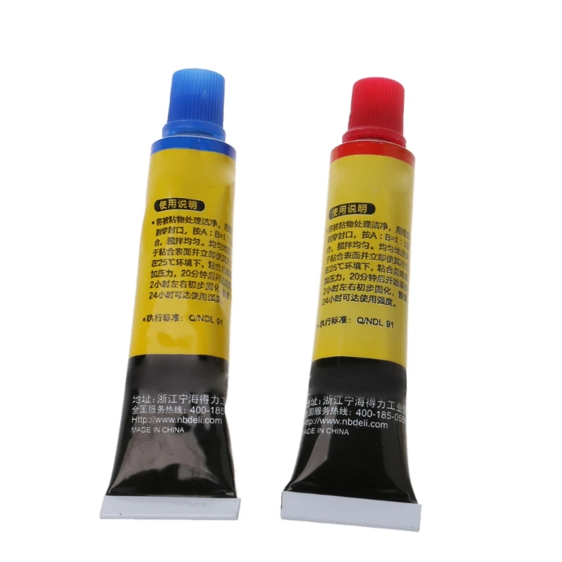 

2PCS Epoxy Resin AB Glue All Purpose Adhesive Super Glue For Glass Metal Ceramic Mar28