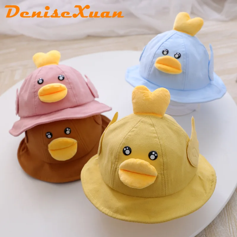 2020 детская Регулируемая бейсбольная кепка с рисунком цыплят из мультфильма
