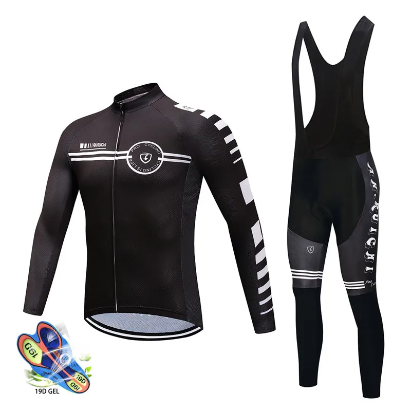 Pro team Велоспорт Джерси 2020 одежда Весна мужской костюм с длинным рукавом дышащий