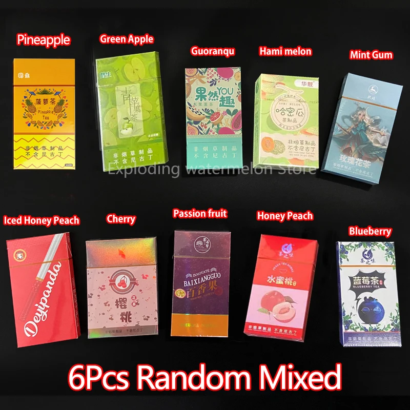 Новый вкус яблоко вишня фруктовый аромат чай дым смешанный для мужчин и женщин