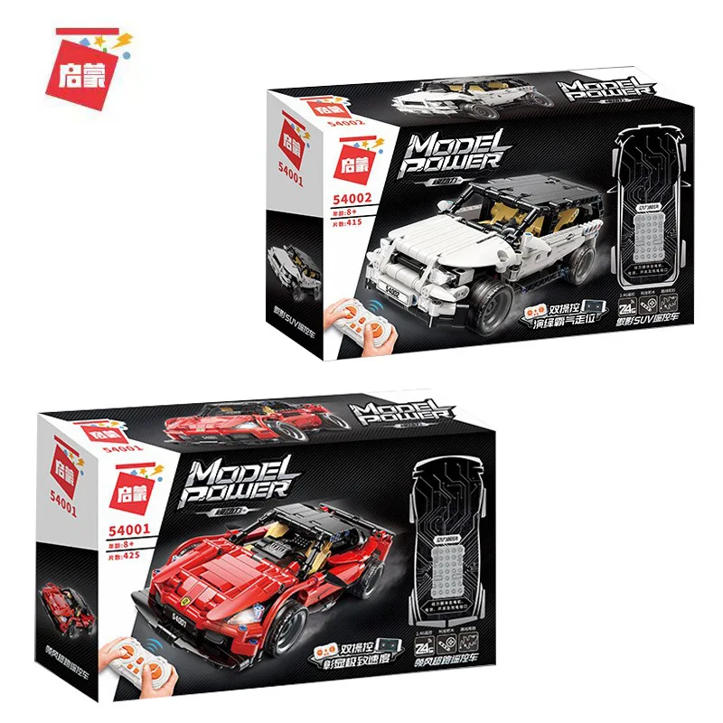 

City Cross electric SUV Car Building Blocks Creator Remote Control Racing Vehicle MOC Bricks Boys Toys For Children Gifts