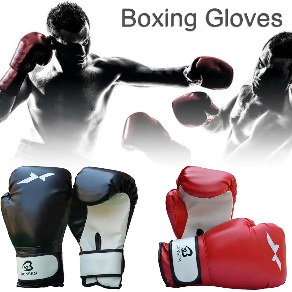 

Перчатки для кикбоксинга для мужчин и женщин, искусственная кожа, карате, Муай Тай, Guantes De Boxeo, для тренировок по боевым искусствам, для взросл...
