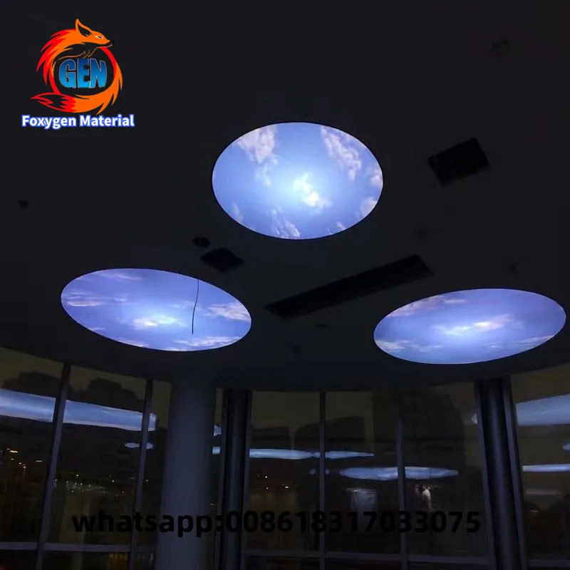 

15-year warranty popular decorative stretch ceiling fabric