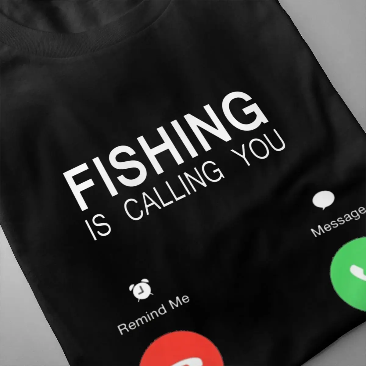 Одежда для детей Модная Рыбалка вам звонит мужчин и женщин Camiseta Новинка