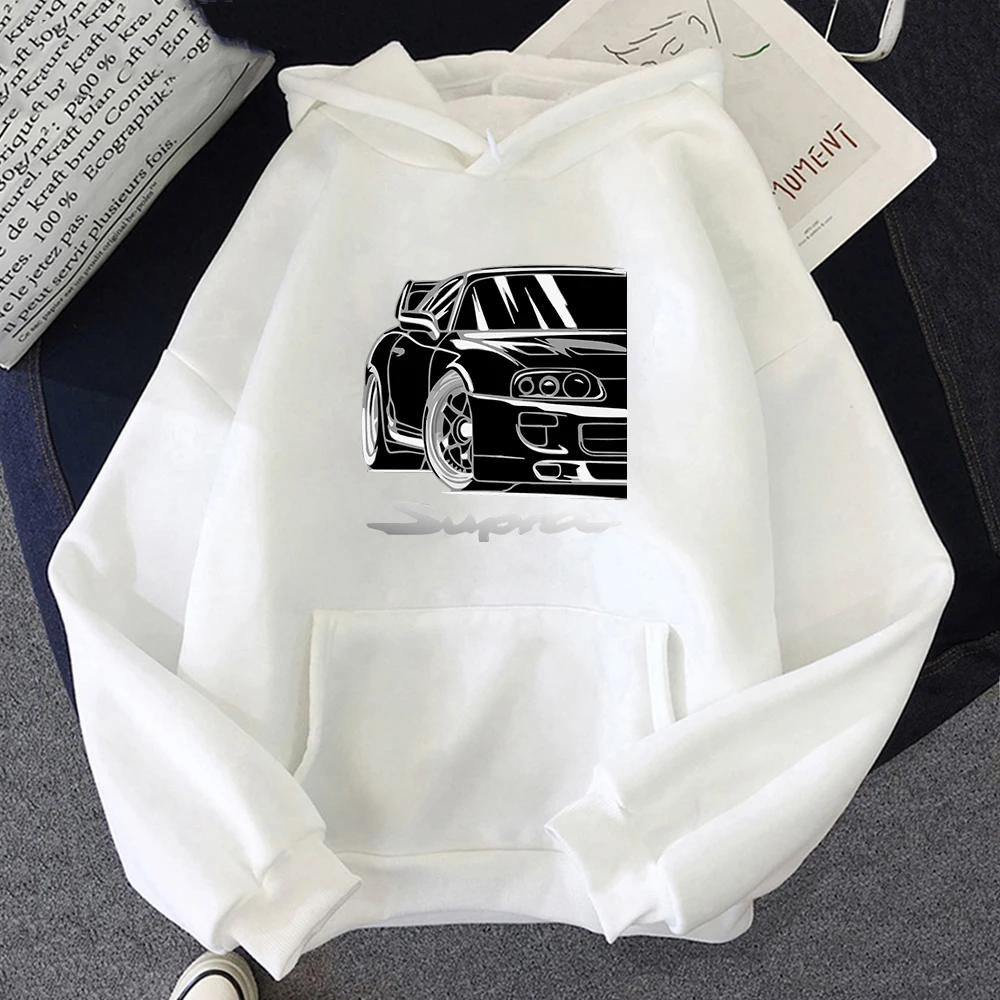 

Anime Initial D Drift Hoodie Japanese Anime AE86 Hoodies Sweatshirt Print Trend Men Clothes Hip-Hop Male Crewneck Streetwear Men