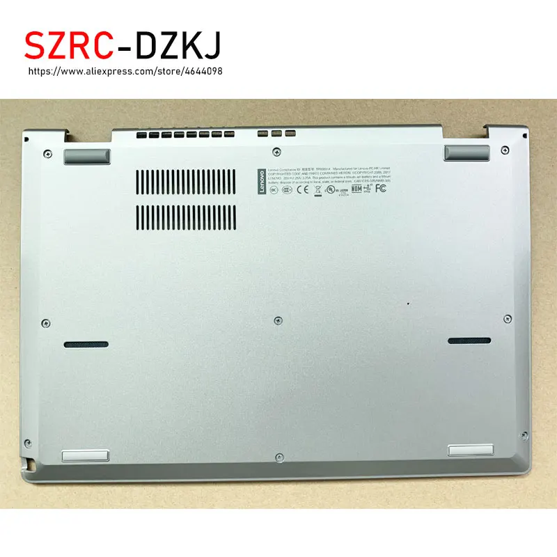 

New Silver shell Base Bottom Cover Lower Case D Cover for Lenovo ThinkPad L380 S2 3rd Laptop FRU:02DA307 460.0CT0I.0006