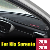 for kia sorento prime r um 2015 2016 2017 2018 2019 anti slip mat dashboard cover pad sunshade dashmat carpet car accessories