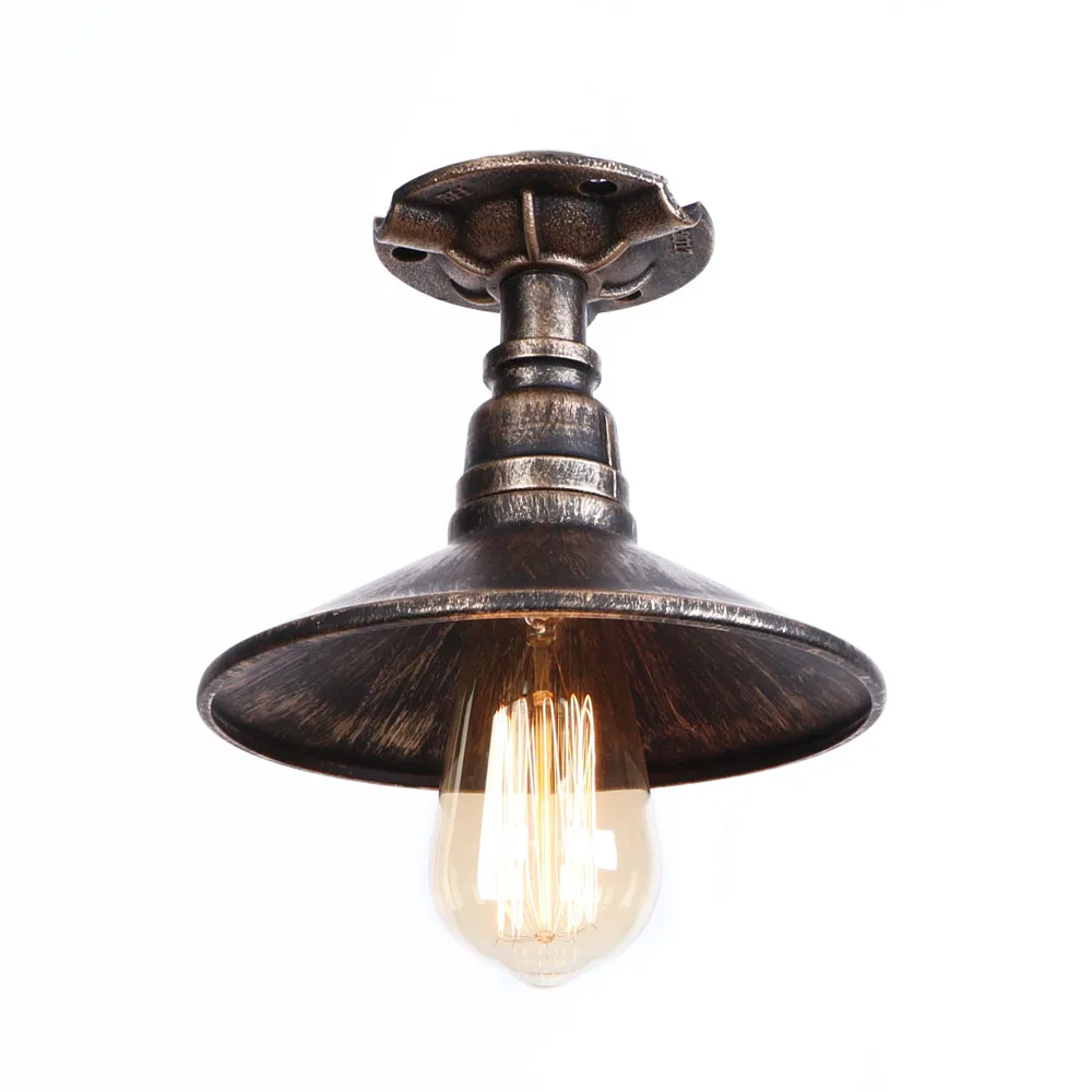 Винтажные окрашенные новые потолочные лампы E27 светодиодсветодиодный 220 В