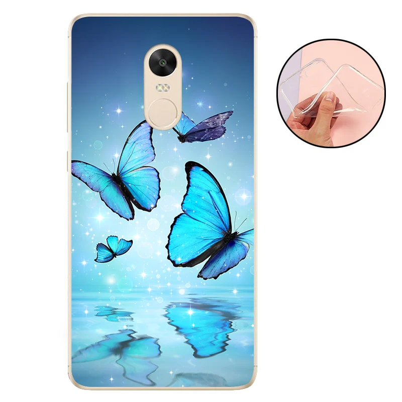 CaseRiver чехол для Xiaomi Redmi Note 4X мягкий силиконовый телефона 4 задний бампер PRO|case