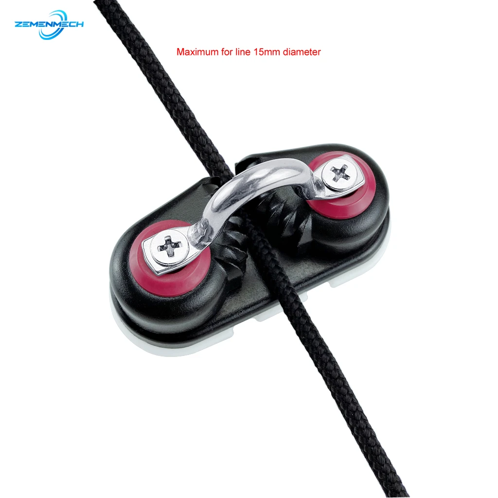 

Anodized Aluminium Cam Cleat with Leading Ring Boat Rope Cleat Matic Fairlead Marine Sailboat Kayak Dinghy Pilates Accessories