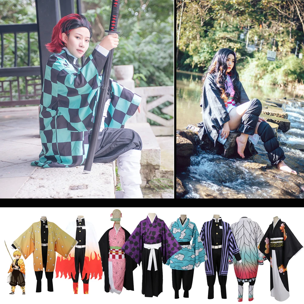 Кимоно для косплея из аниме рассекающий демонов |