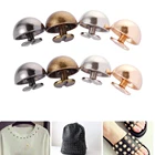 Заклепки 81012 мм, 10 шт., болты с круглой головкой в форме гриба, металлические гвозди для тканевых кнопок, для одежды, сумки, обуви