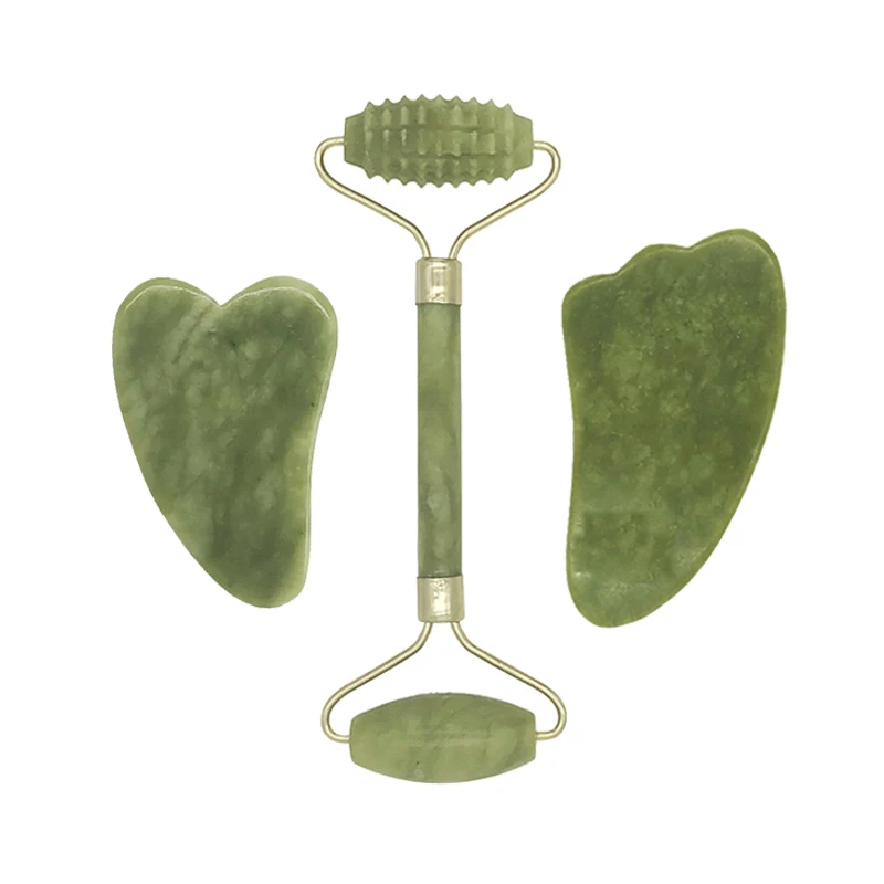 Скребок для гуаши Нефритовый ролик и искусственный инструмент облегчает