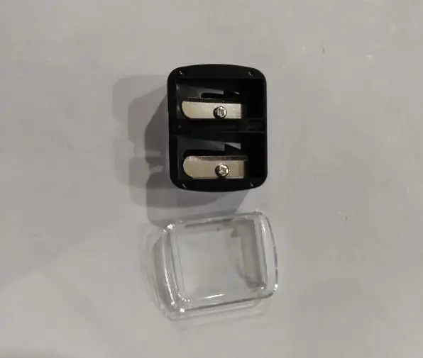 

1pc Double Holes Cosmetic Sharpener Useful Pencil Sharpener For Cosmetic Brush/Eyeliner Pencil/Makeup Pencil