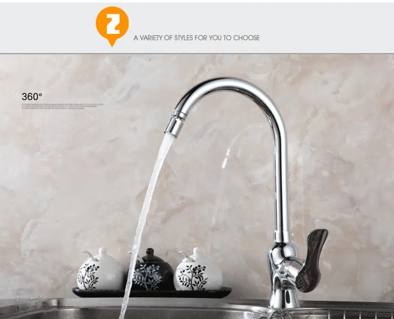 Насадка На кран с поворотом на 360 градусов водосберегающий латунный распылитель