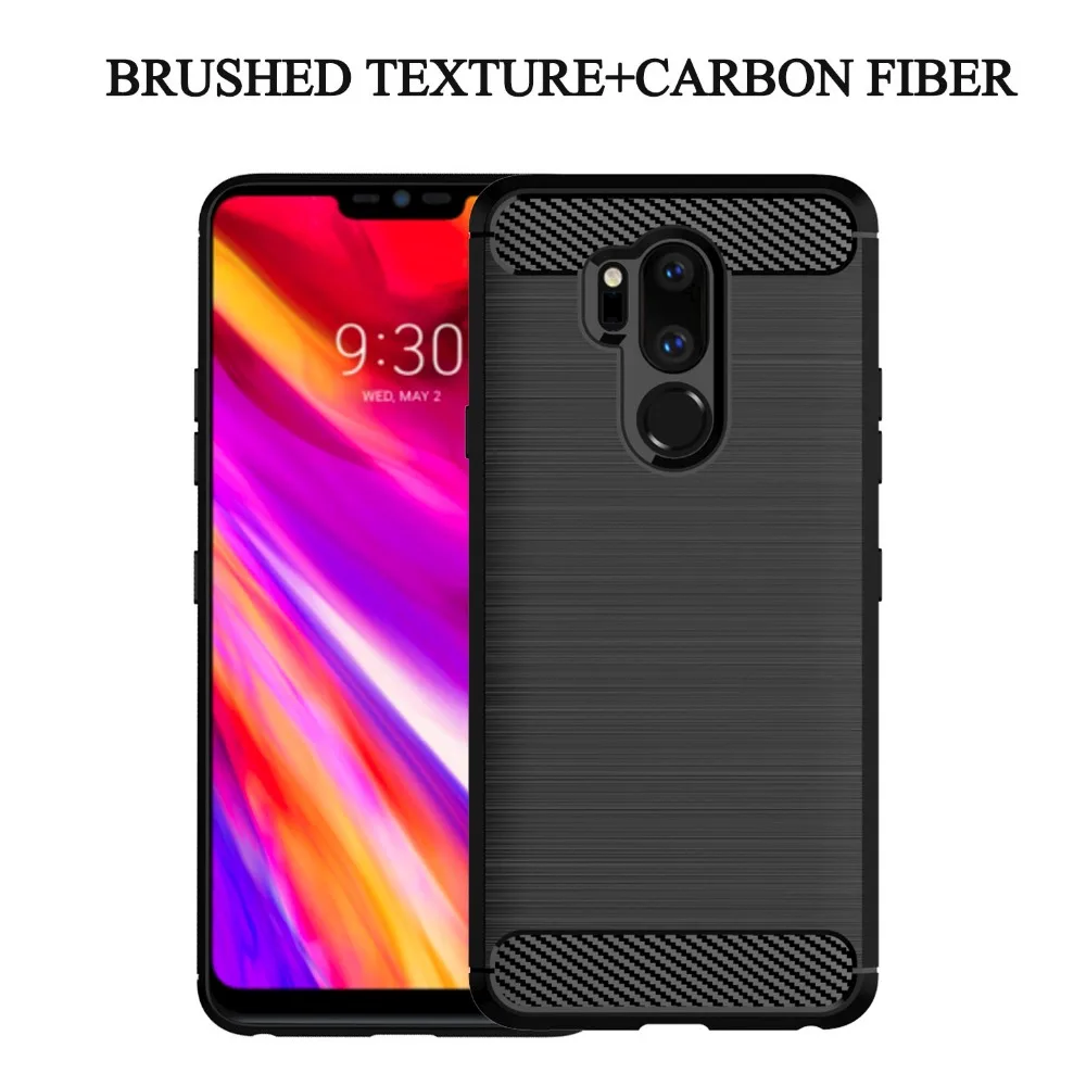 Чехол для LG Stylo 7 5G 6 5 4 G7 ThinQ G8 G6 плюс K51S K41S K40 K50 K92 G8X G8S Q70 K61 Q61 K31 K50S K42 углеродного