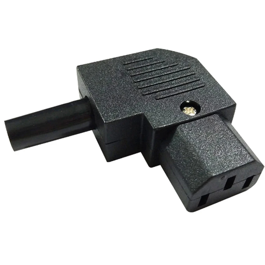 Черная медная розетка 10 А CE IEC320 C13 для компьютера